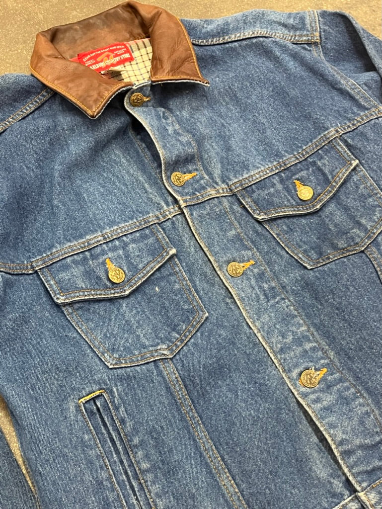 Vintage Marlboro Country Jean Jacket Size M