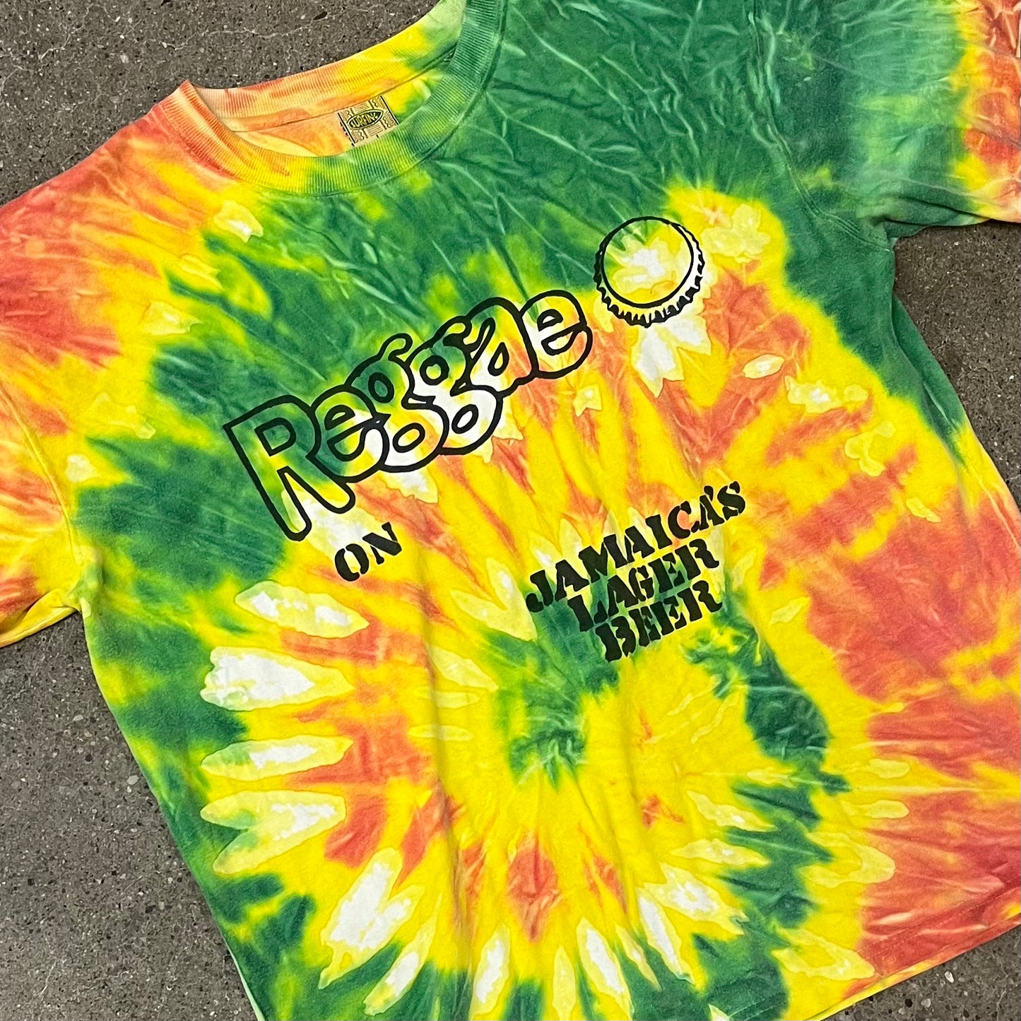 Vintage Reggae Beer Shirt Size L