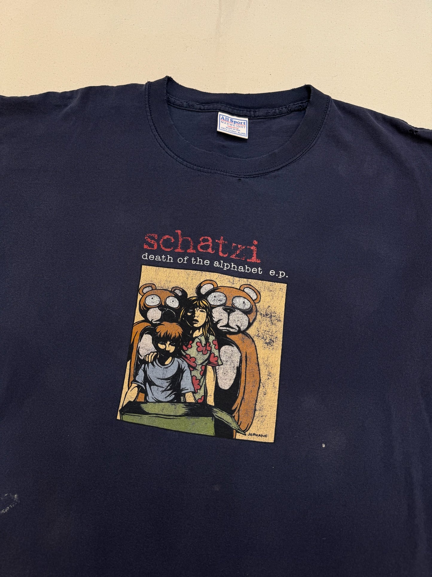 Vintage Schatzi Band Tee Size XL