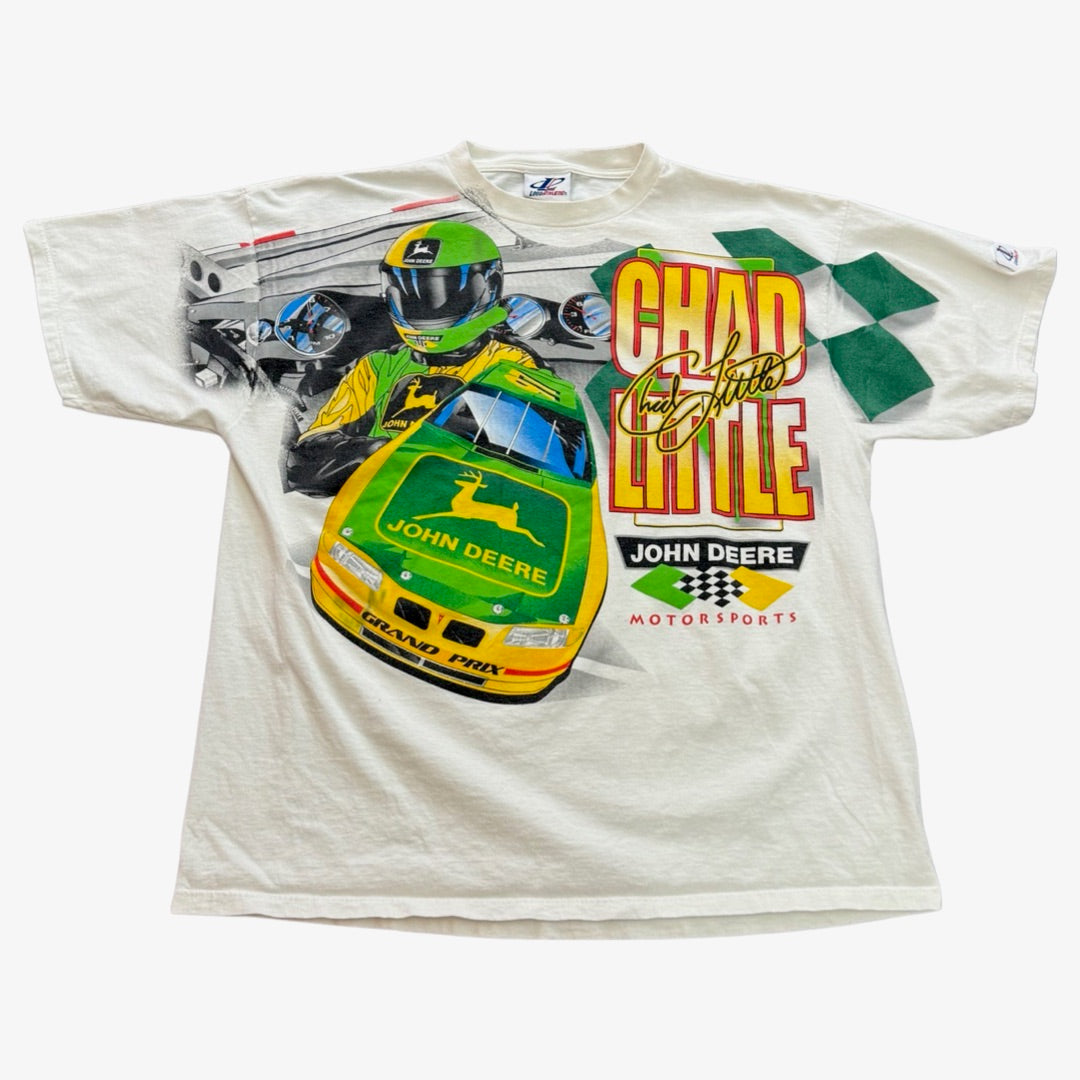 Vintage Nascar Chad Little All Over Tee Size XL