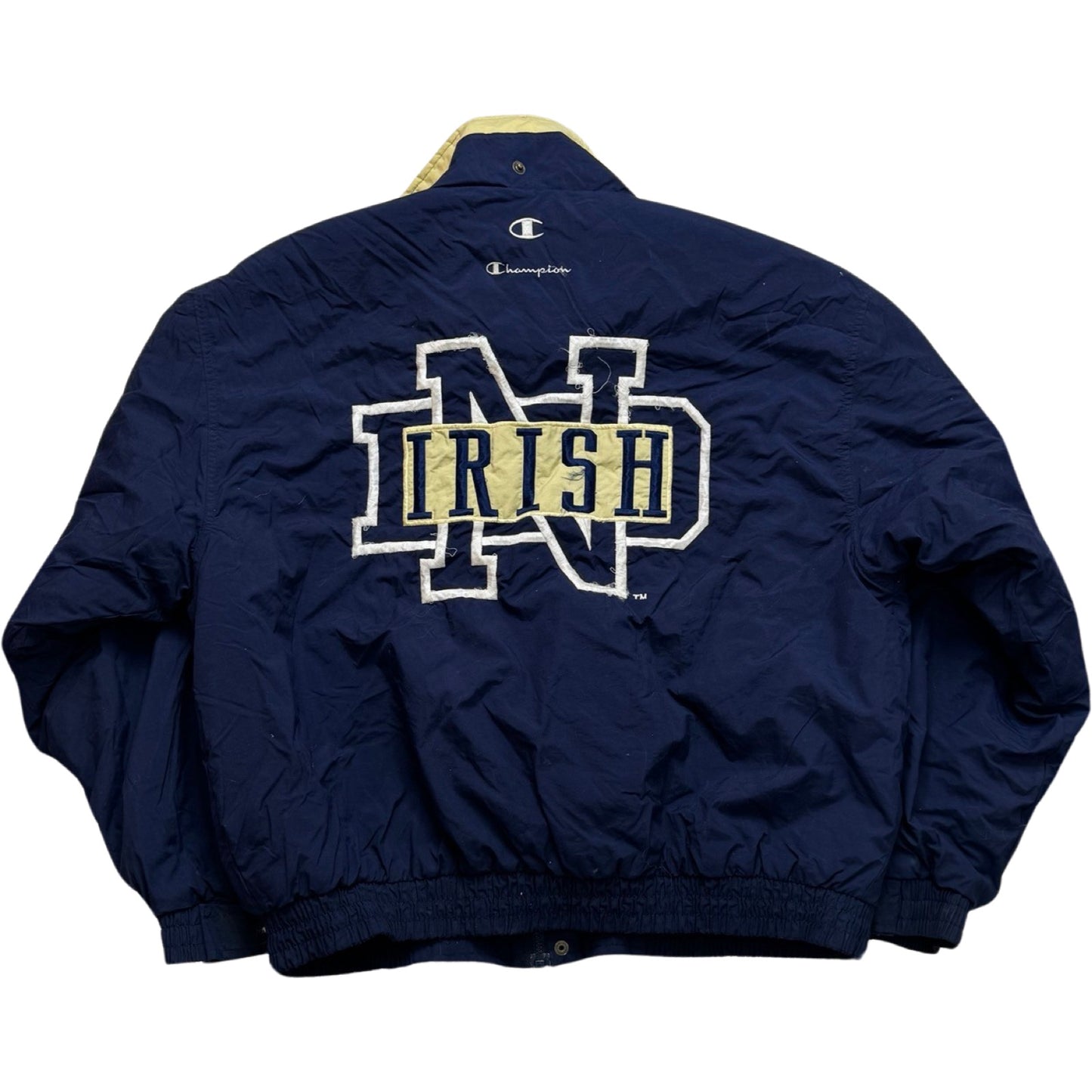 Vintage Notre Dame Champion Exclusive Jacket Size L