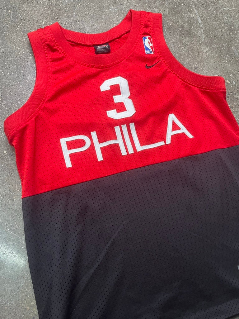 Vintage Philadelphia Sixers Iverson Jersey Size XS
