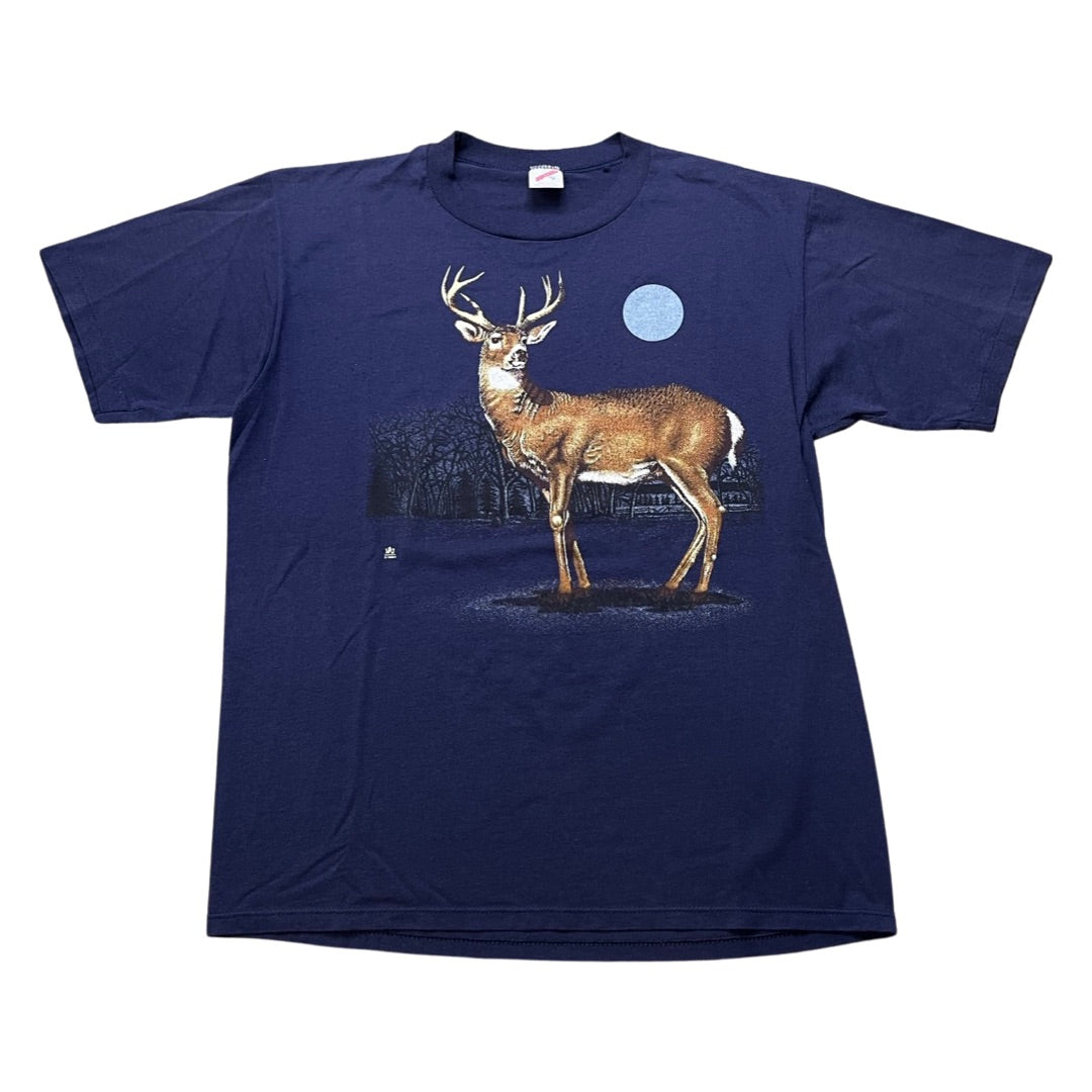 Vintage Deer Moonlight Tee Size XL