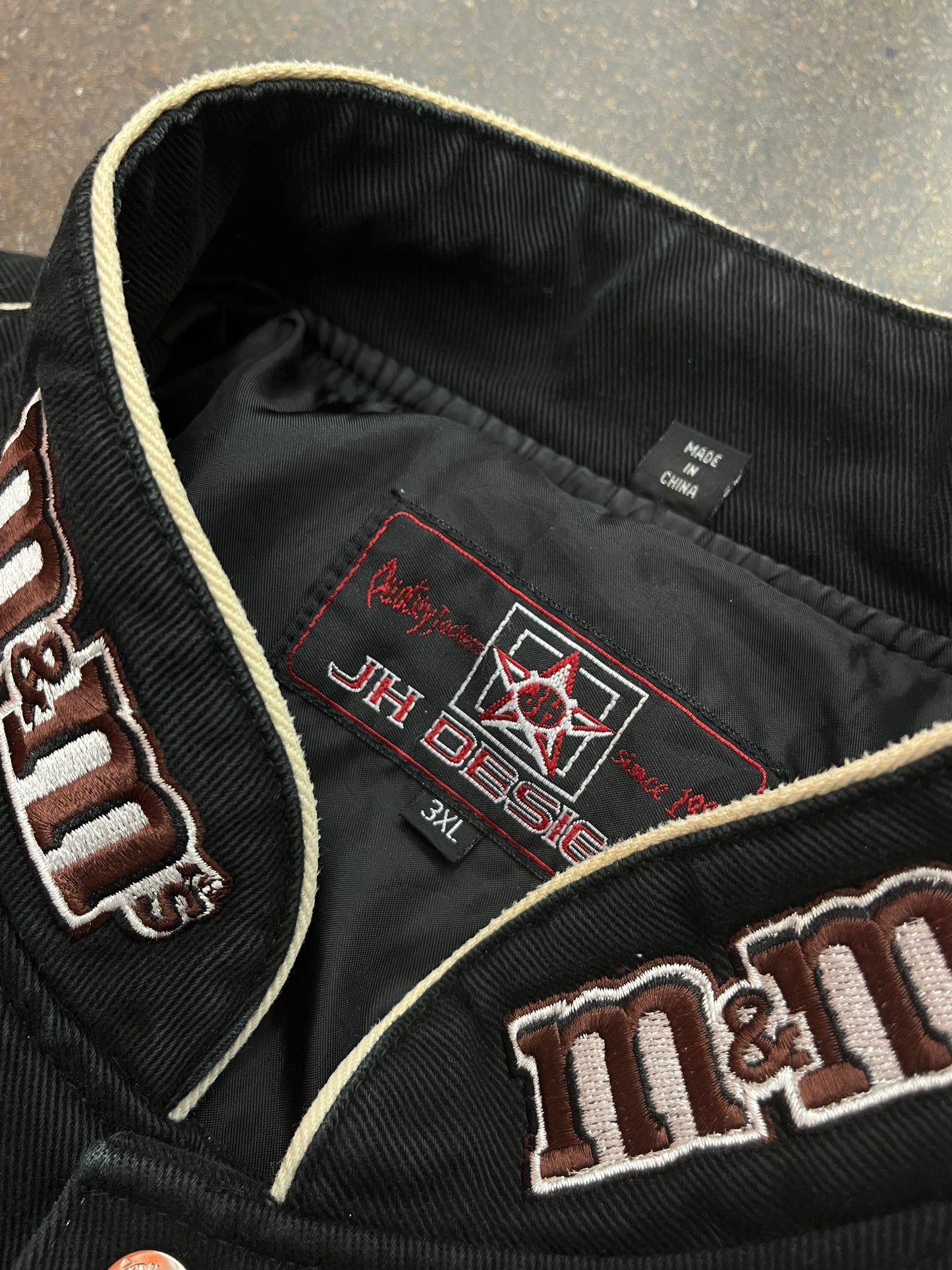 Vintage Nascar M&M Racing Jacket Size 3XL