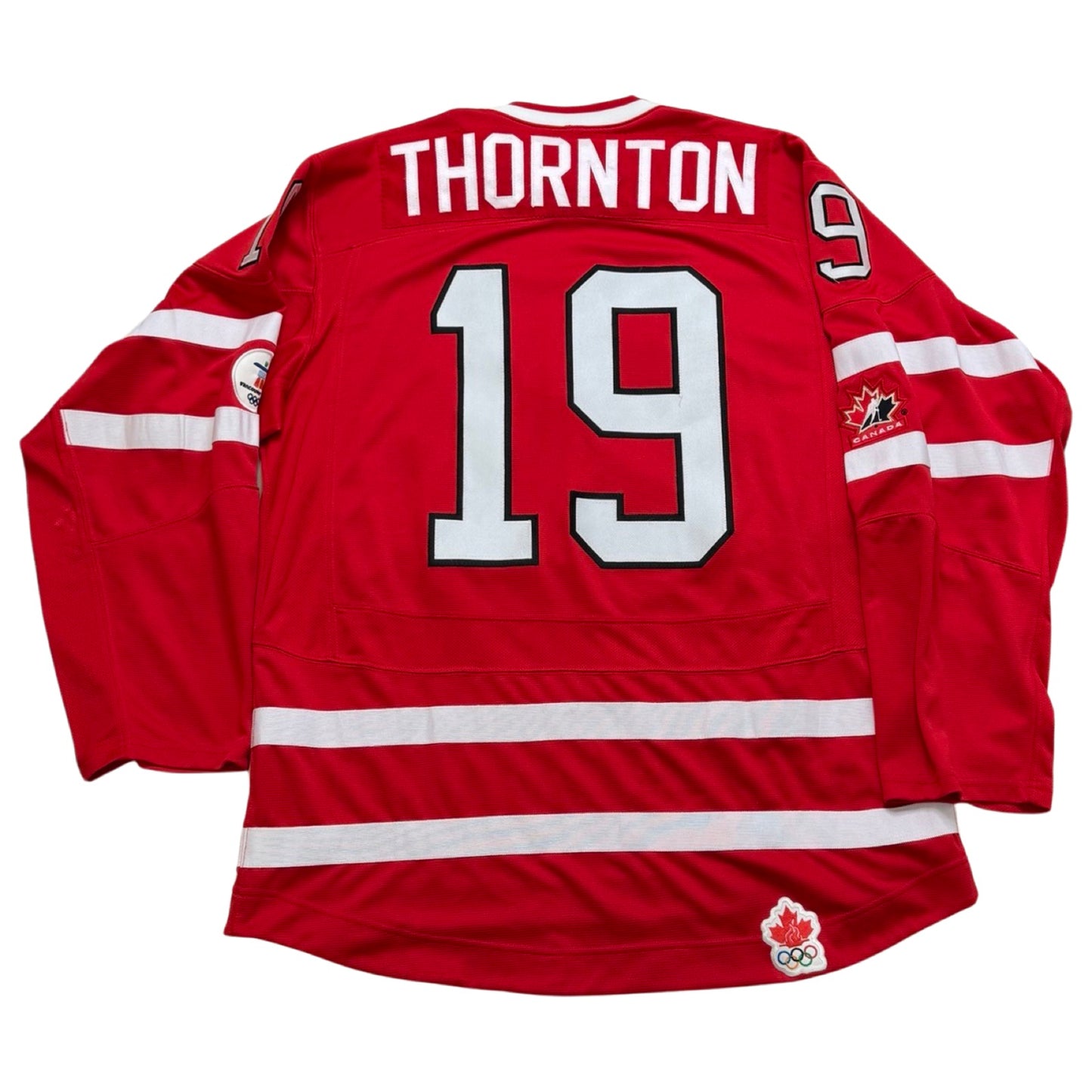 Team Canada 2010 Thornton Jersey Nike Size L