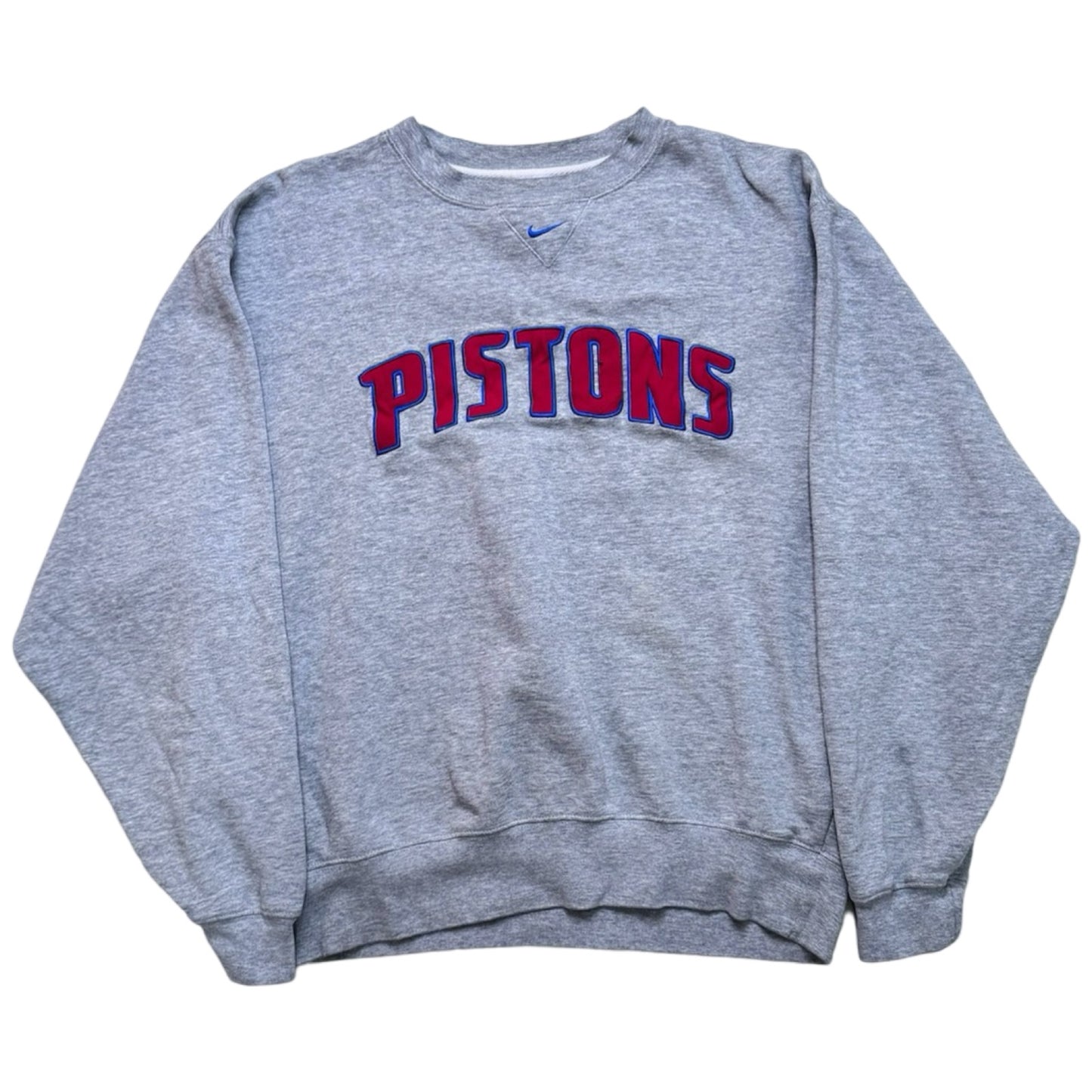 Vintage Detroit Pistons Nike Crew Size M