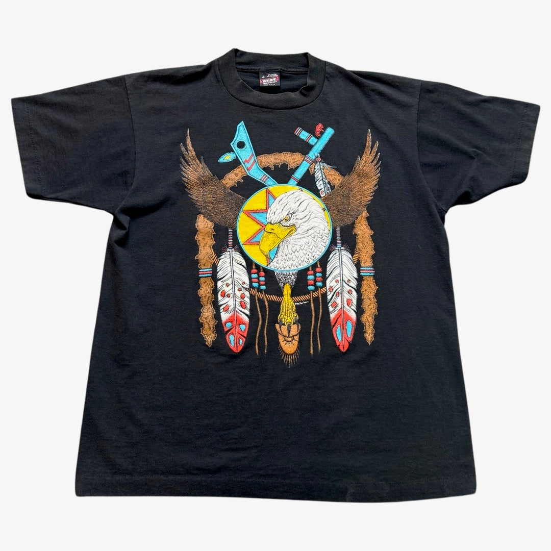 Vintage Native American Eagle Shirt Size L