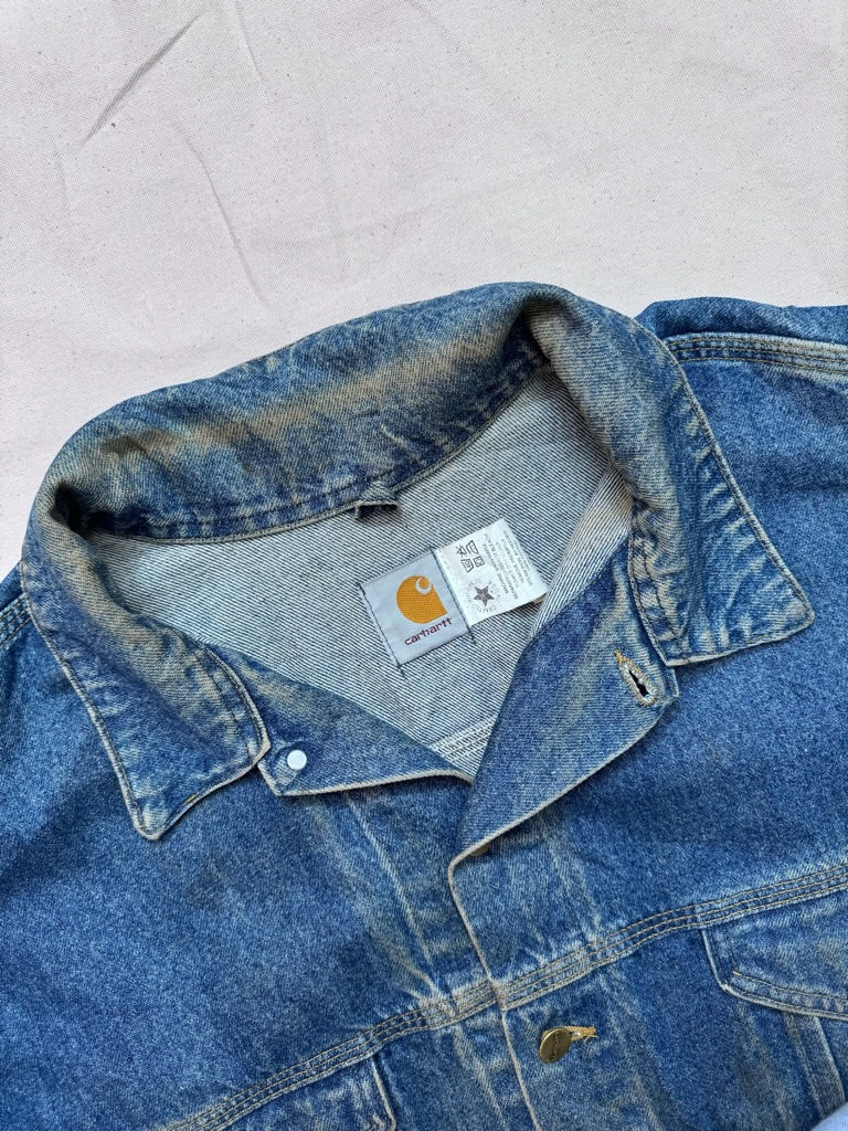 Vintage Carhartt Jean Jacket Size L