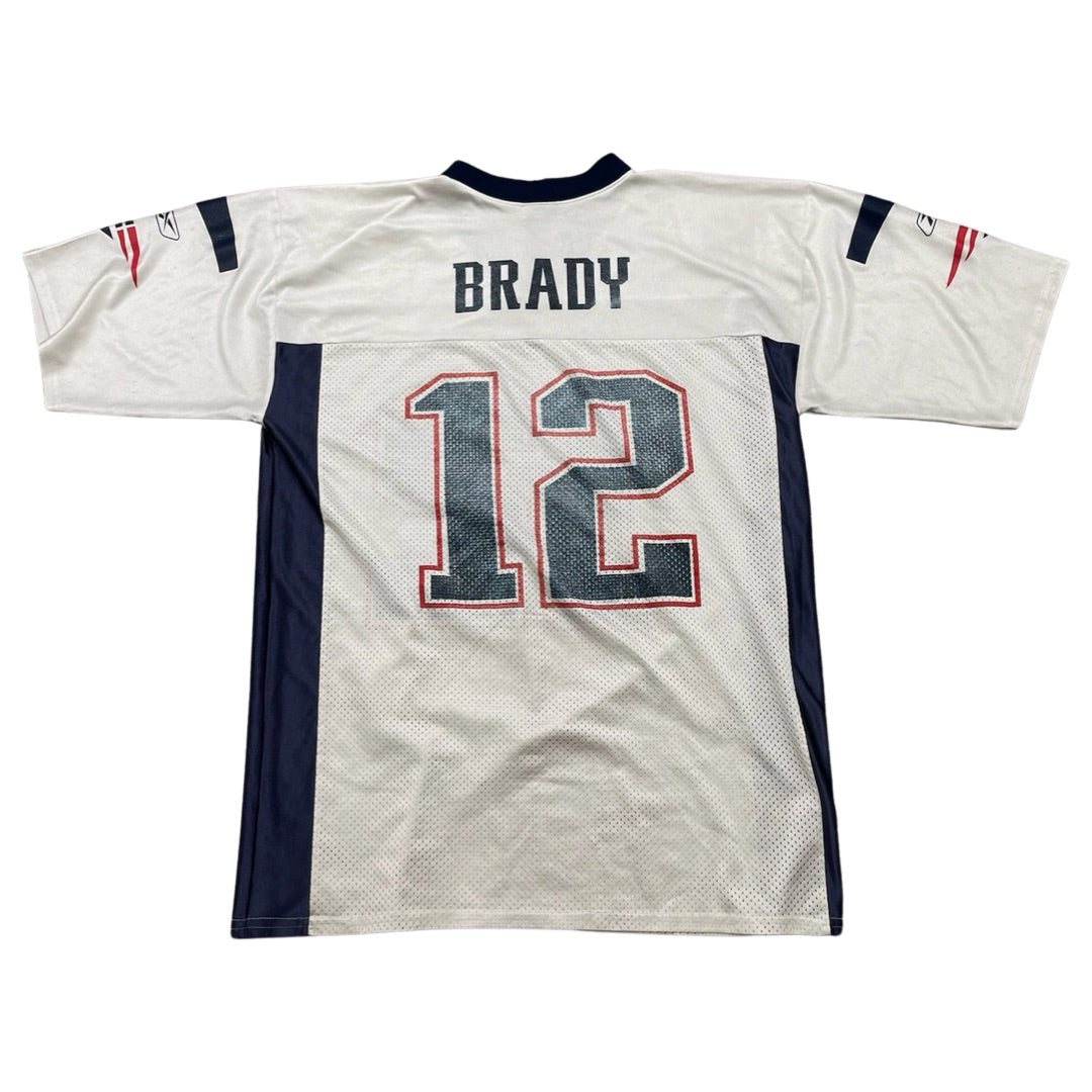 Vintage New England Patriots Tom Brady Jersey Size L