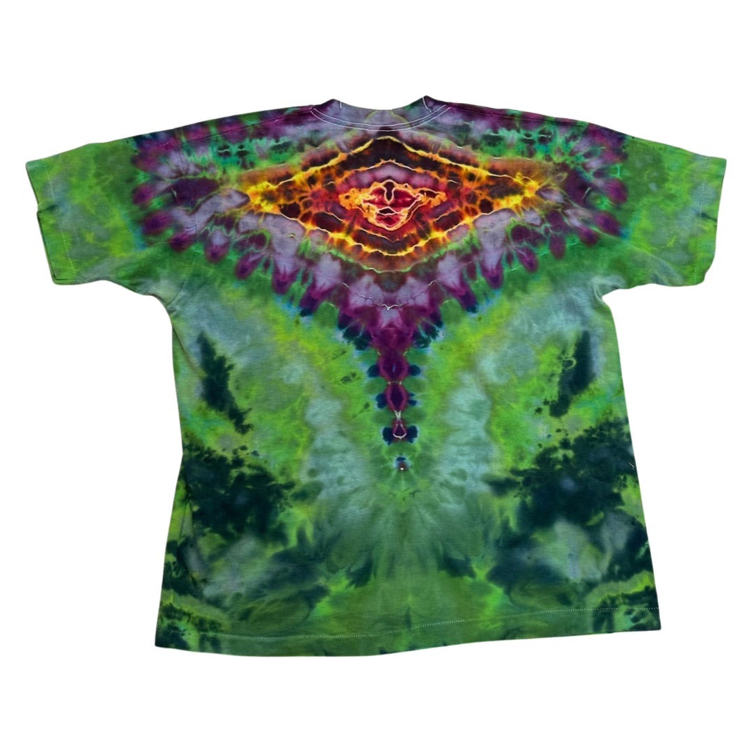 Vintage 90's Psychedelic Tie Dye Tee Size XL