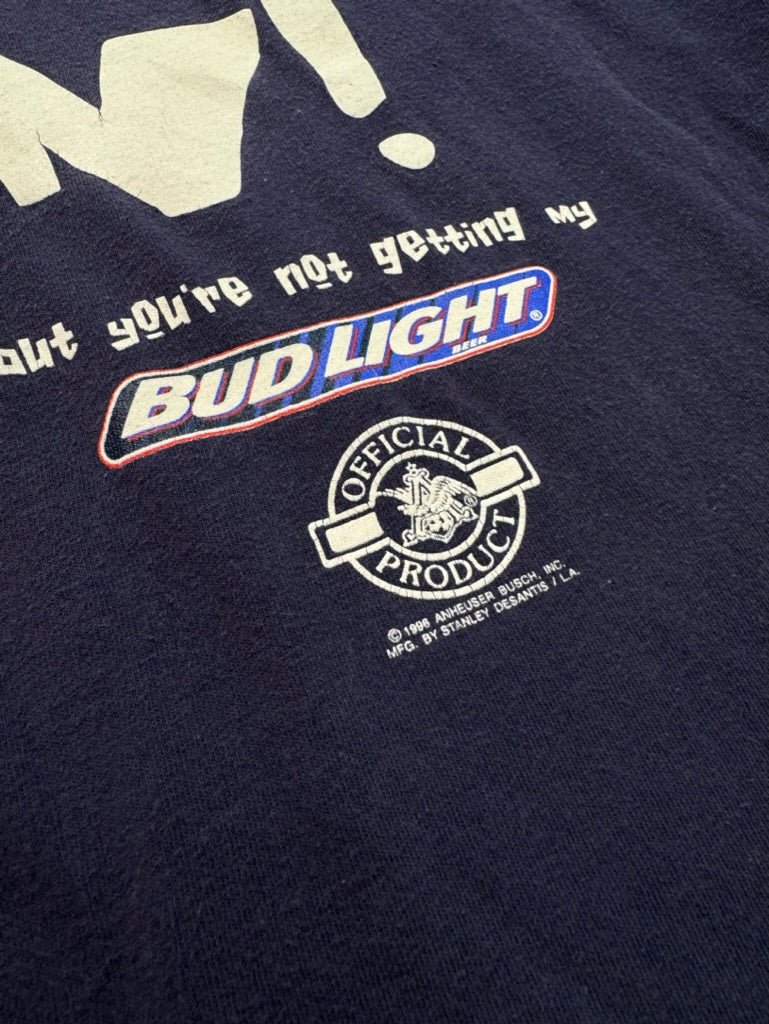 Vintage 1996 Bud Light Dad Tee Size XL
