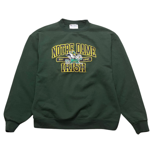 Vintage Notre Dame Fighting Irish Champion Crew Size L