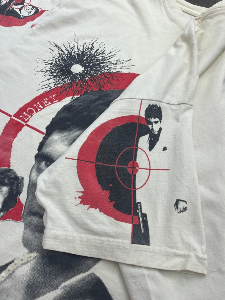 Vintage 90's Scarface All Over Print Tee Size L