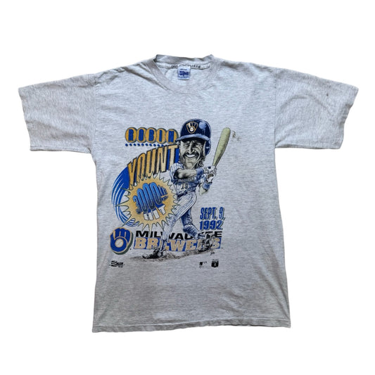 Vintage Robin Yount Brewers Tee Size M