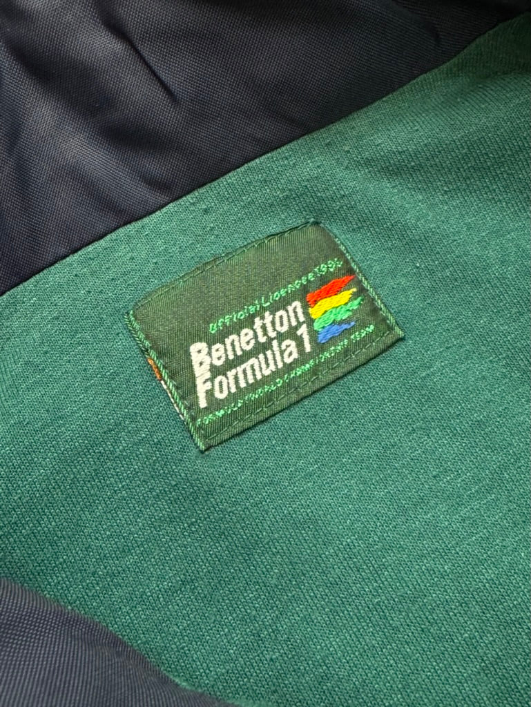 Vintage Benetton F1 Light Jacket Size L