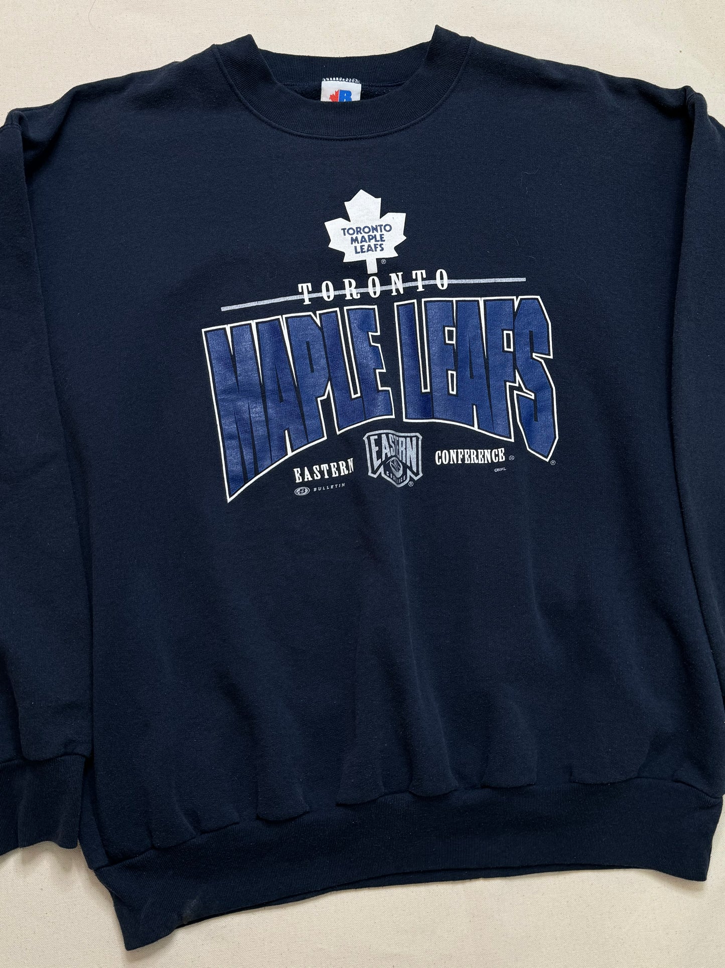 Vintage Russell Atheltic Toronto Maple Leafs Crew Size XL