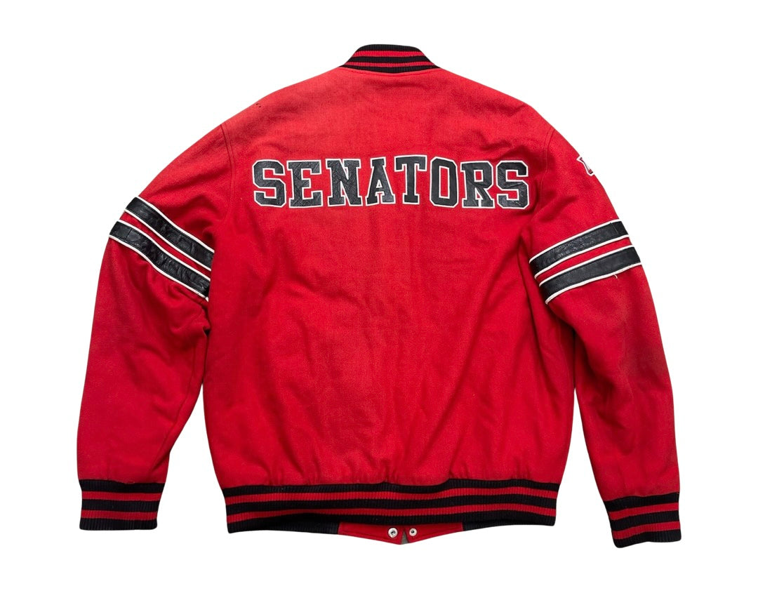 Vintage Ottawa Senators Varsity Jacket Size M