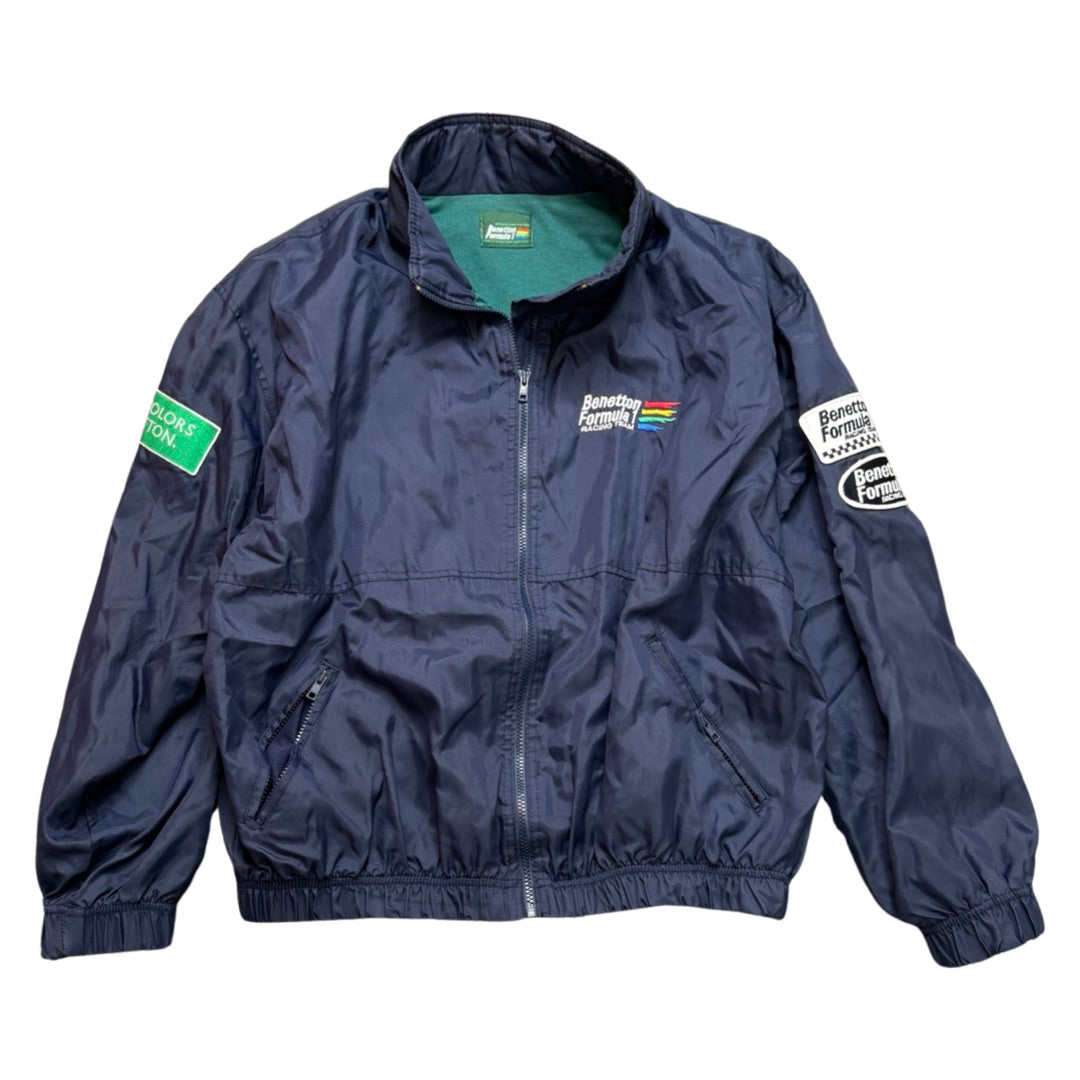 Vintage Benetton F1 Light Jacket Size L