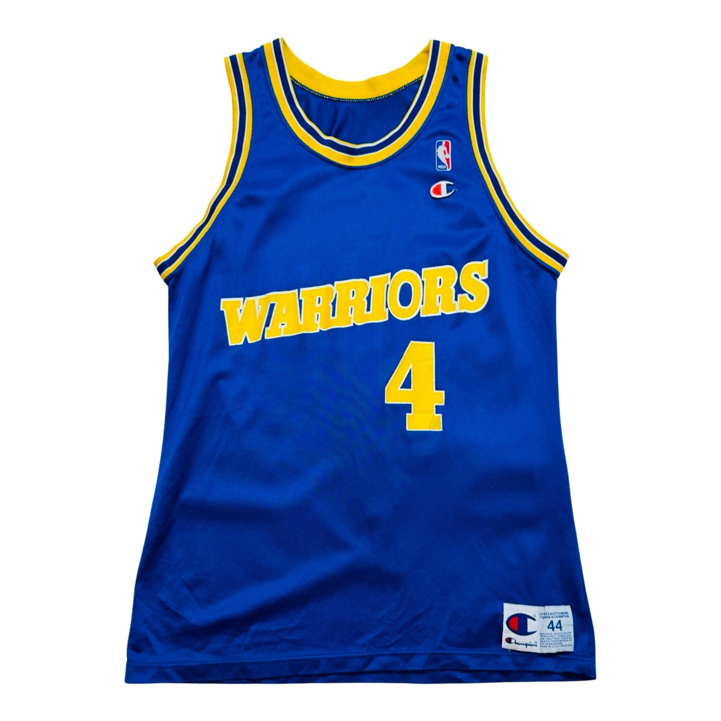 Vintage Golden State Warriors Jersey Men’s 44 Chris Webber NBA Champion Jersey Size L
