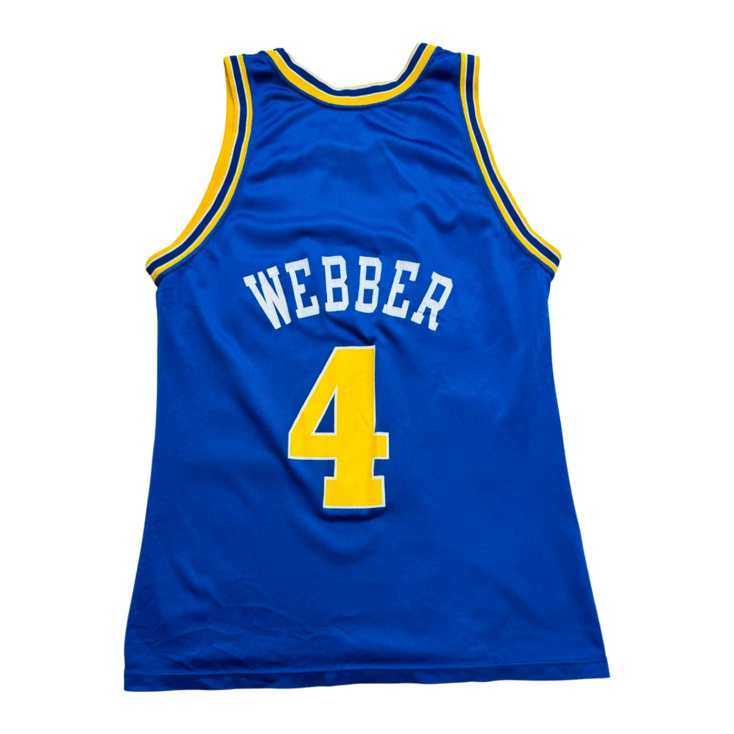 Vintage Golden State Warriors Jersey Men’s 44 Chris Webber NBA Champion Jersey Size L