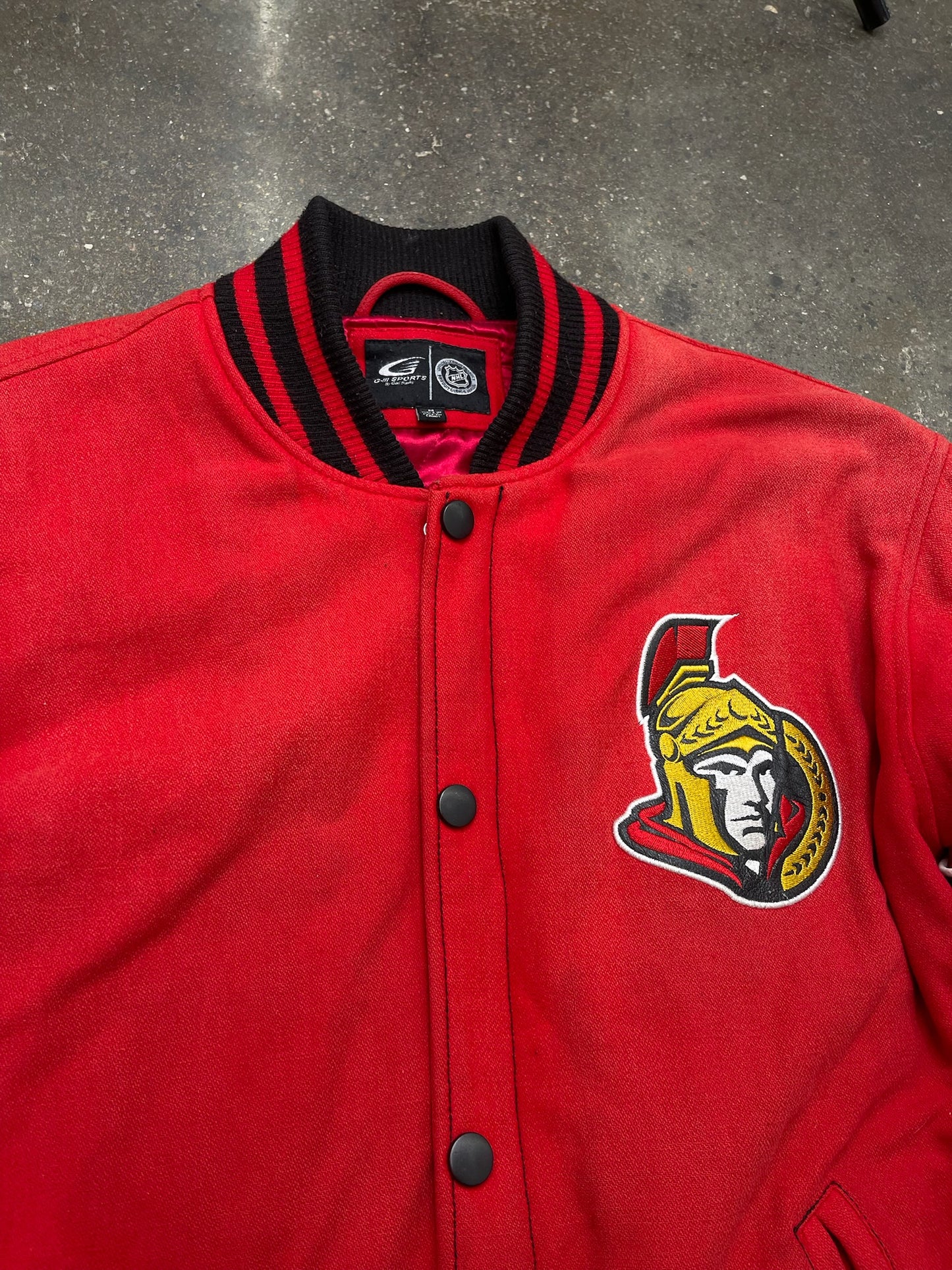 Vintage Ottawa Senators Varsity Jacket Size M
