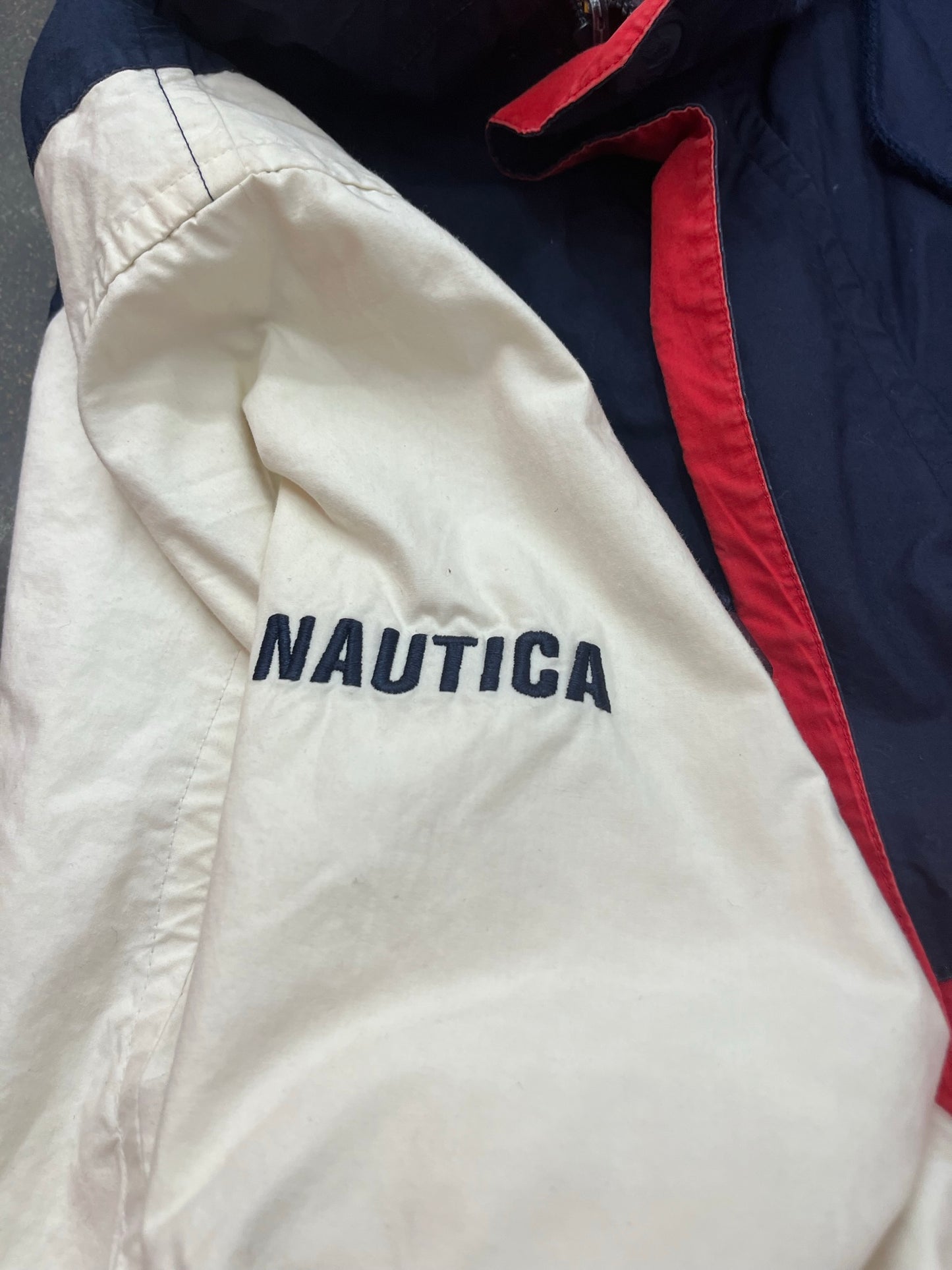 Vintage Reversible Nautica Sailing Jacket Size L