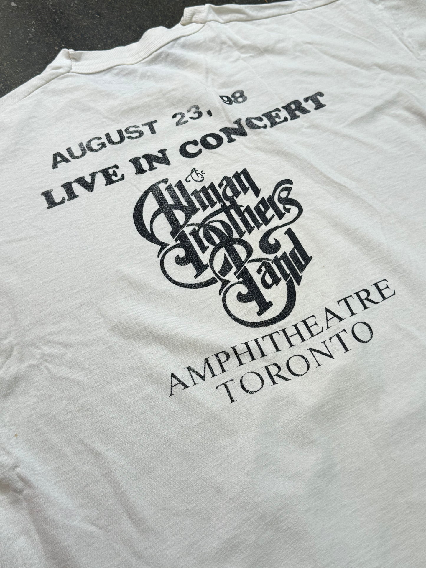 Vintage 1998 The Allman Brothers Size XL