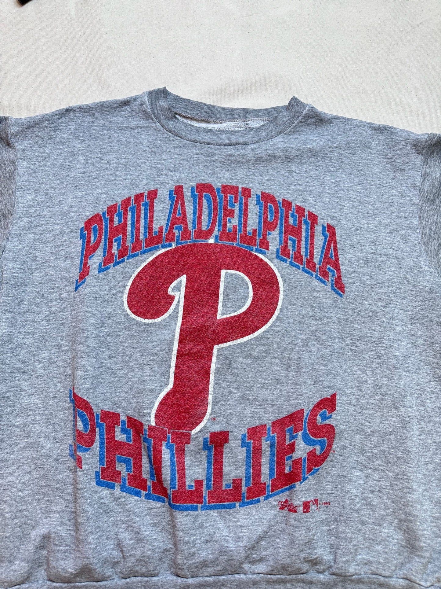 Vintage 1993 Philadelphia Phillies Crewneck Size L