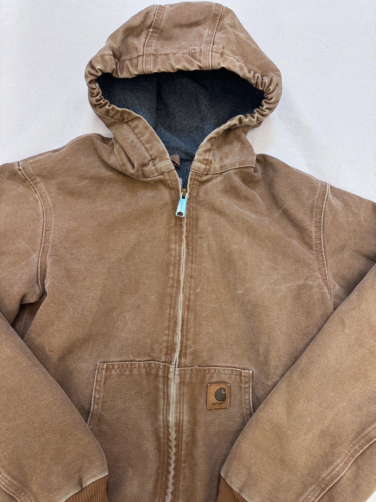 Vintage Carhartt Hooded Jacket Size Youth XL