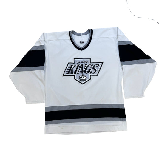 Vintage LA Kings Jersey CCM Hockey Size L