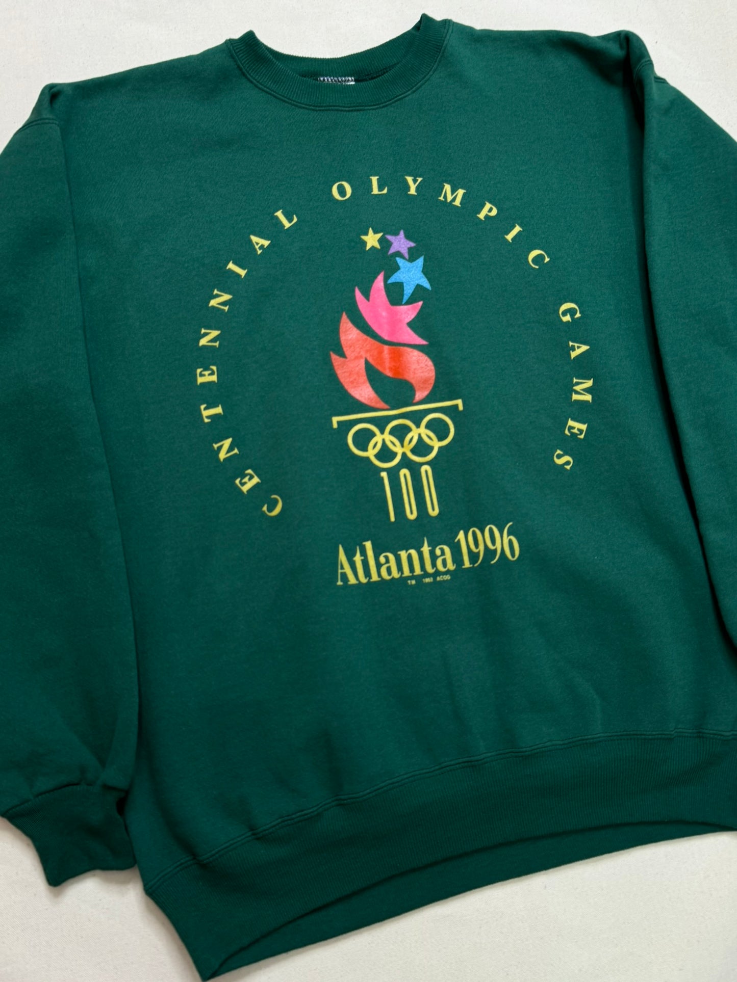 Vintage 1996 Atlanta Olympics Crewneck Size L