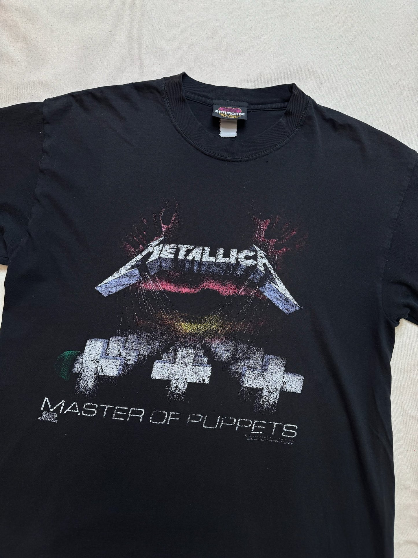 Vintage 1997 Master of Puppets Metallica Tee Size L
