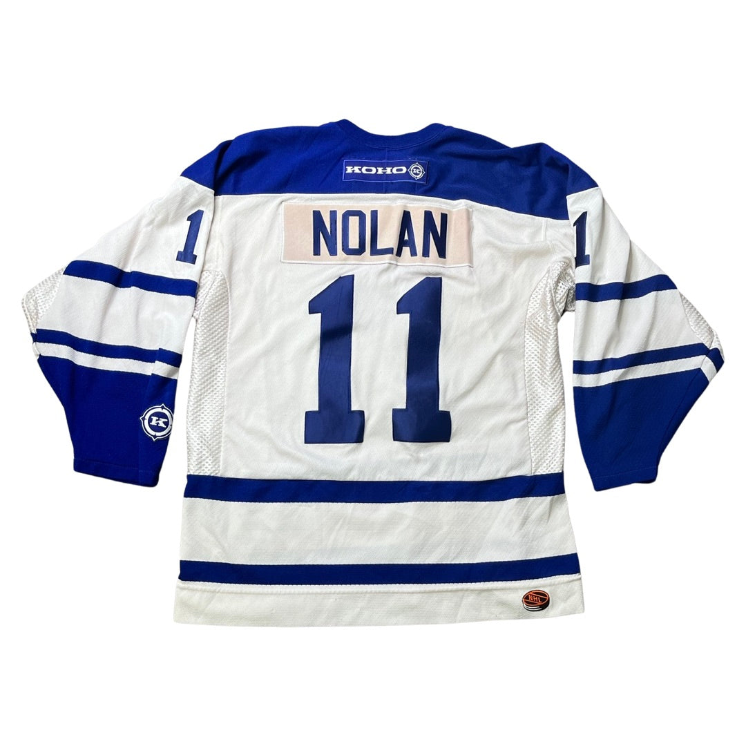 Vintage 90s Toronto Maple Leafs Jersey Nolan Size L