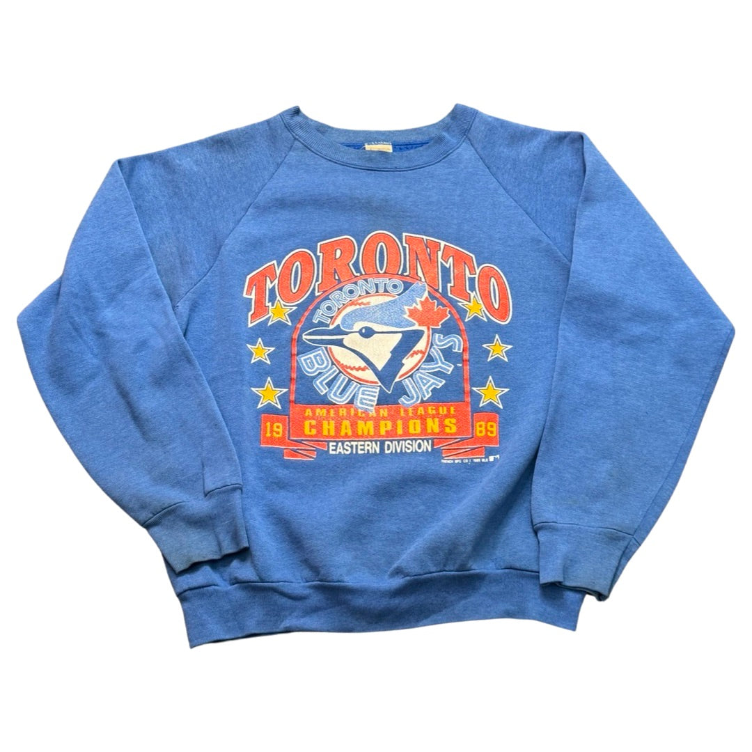 Vintage 1989 Toronto Blue Jays Crewneck Size L