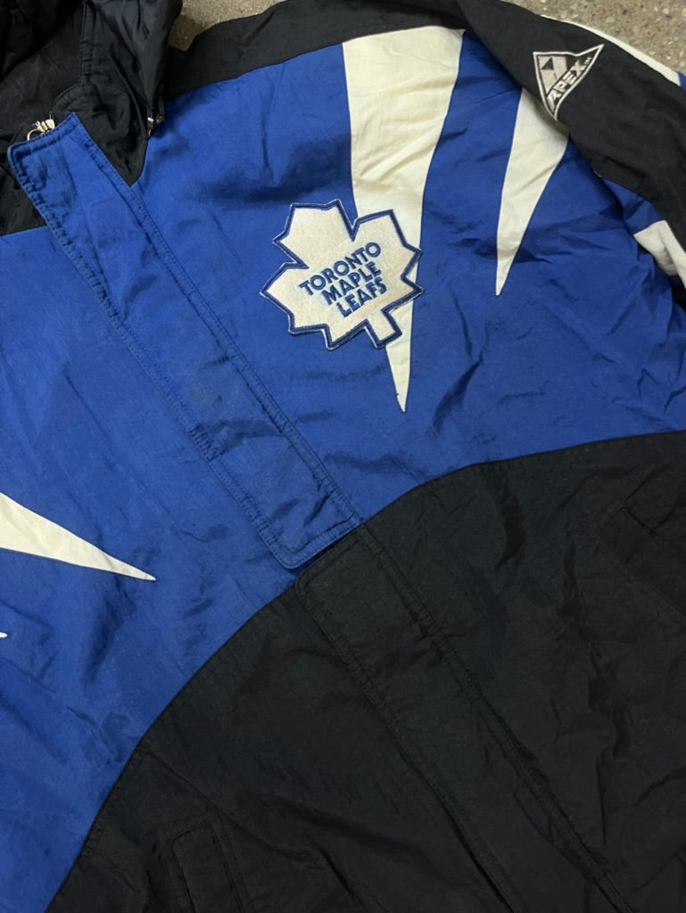 Vintage Apex One Toronto Maple Leafs Jacket Size M