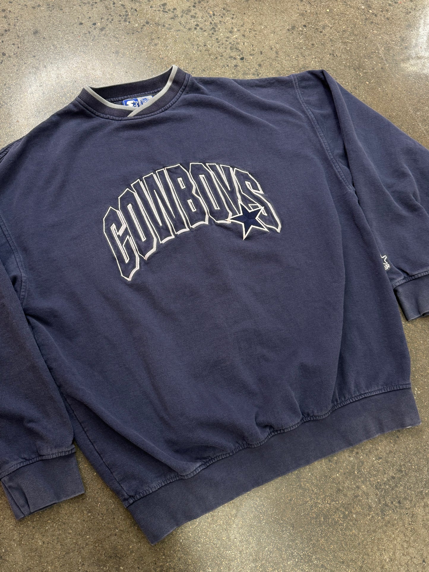 Vintage Dallas Cowboys Starter Crewneck Sweater Size XL
