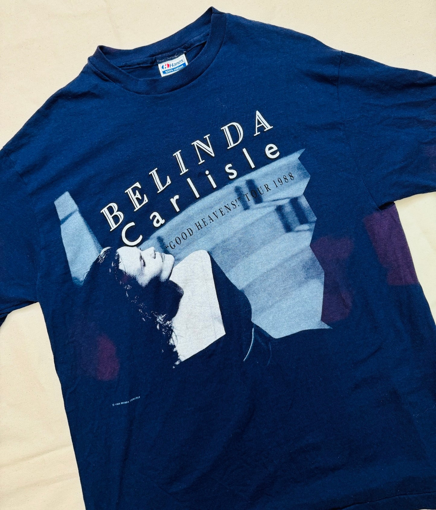 1988 Belinda Carlisle Tour Tee Size XL