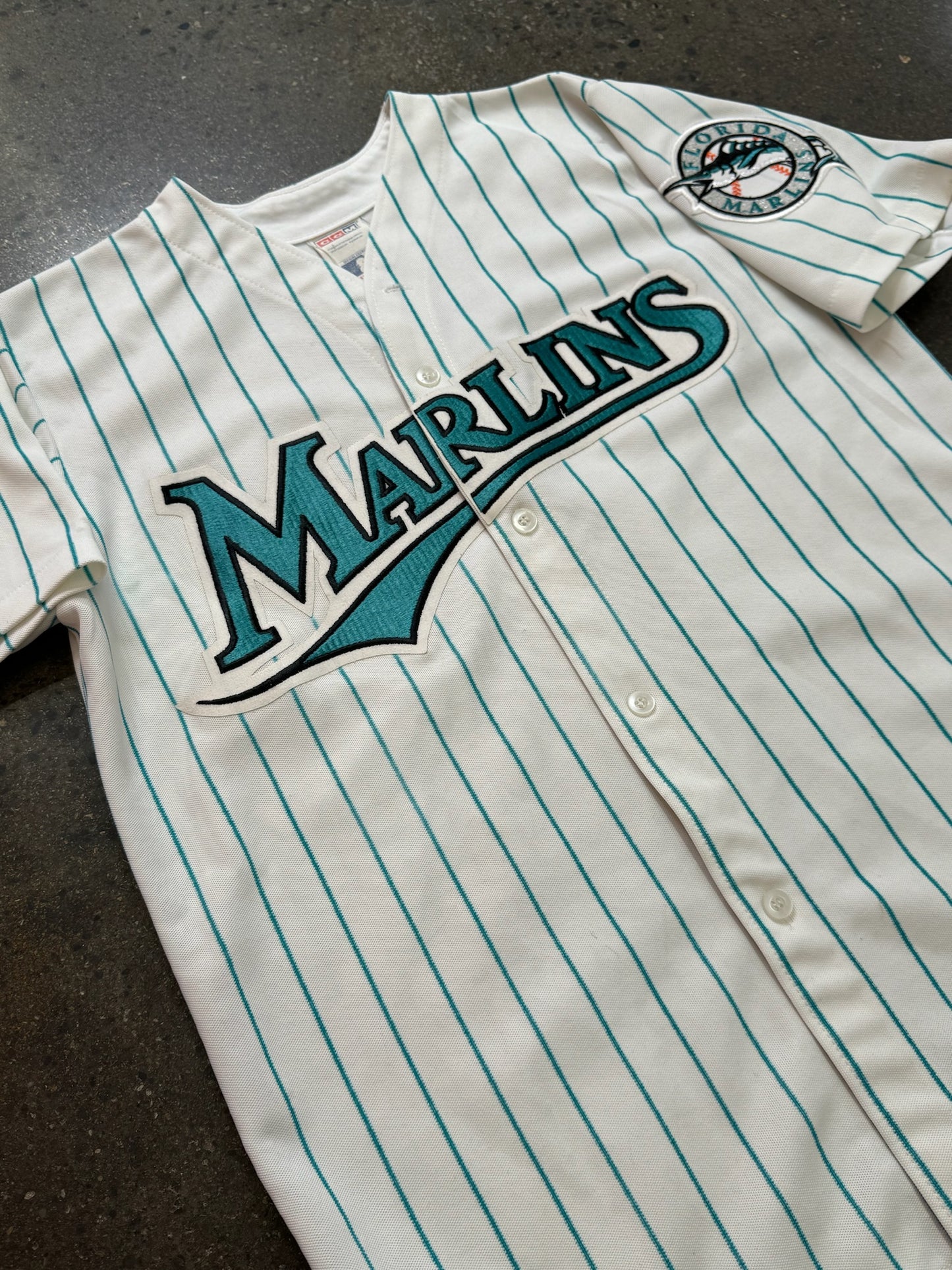 Vintage Florida Marlins CCML Baseball Jersey Size S