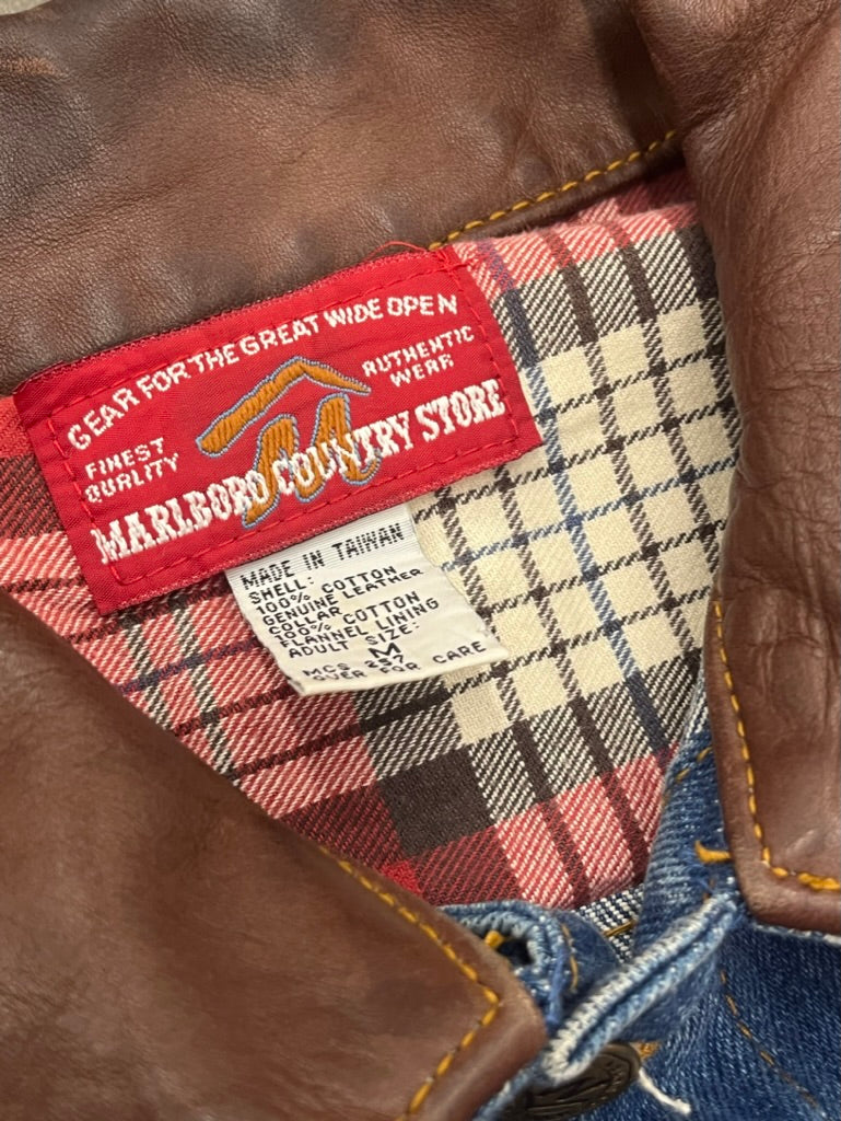 Vintage Marlboro Country Jean Jacket Size M