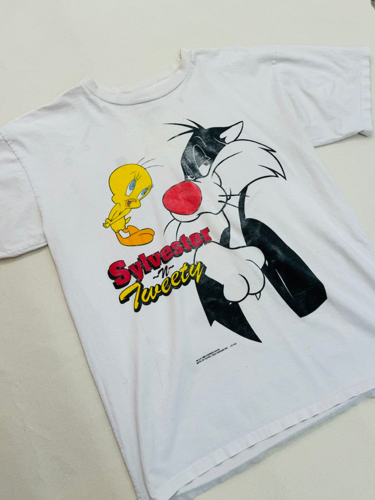 Vintage 1995 Looney Tunes Tee Size XL