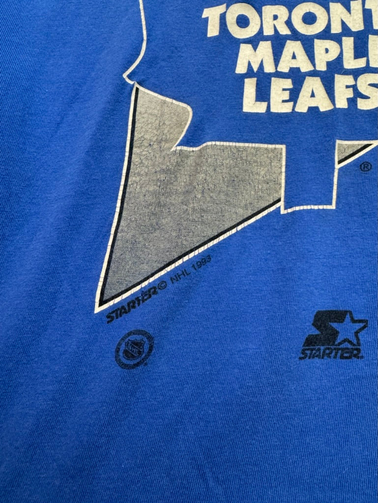 Vintage 1993 Toronto Maple Leafs Starter Shirt Size M