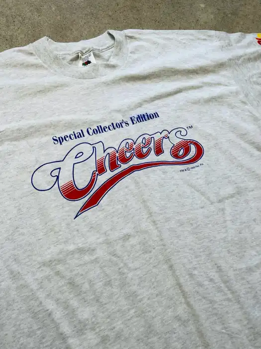 1993 Cheers TV Show T shirt LAST CALL Size XL