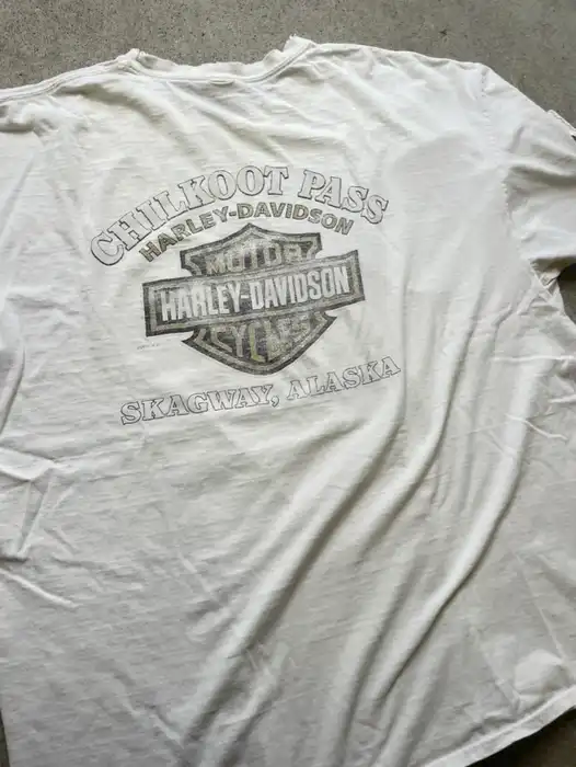 Vtg Harley Davidson HD Shirt Alaska Size XL