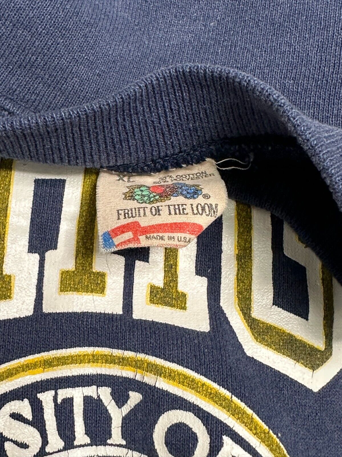 Vintage University of Michigan Crew Size L sweater FOTL