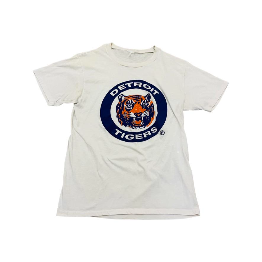 Vintage 80's Detroit Tigers Single Stitch Shirt Size S