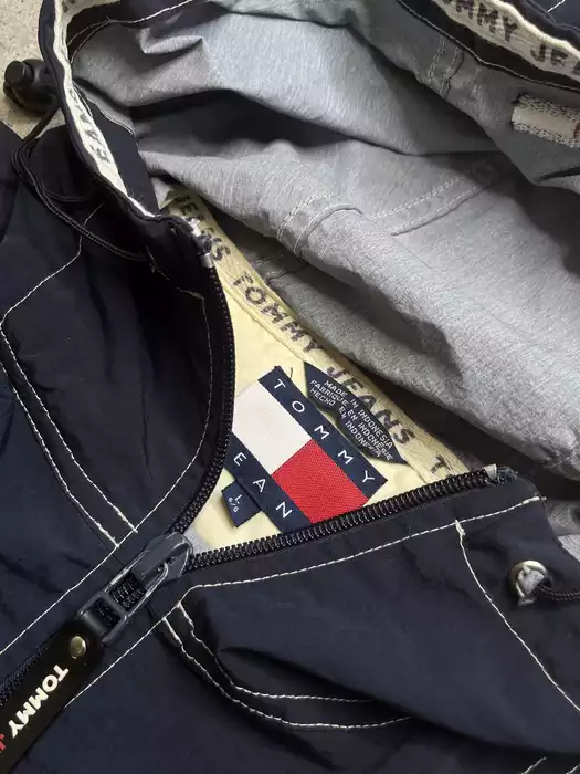 Tommy Hilfiger Big Flag Light Jacket Vintage Size L